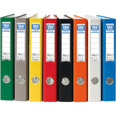 ARCHIVADOR FOLIO 45 MM 2 ANILLAS NEGRO UNIPAPEL 2MM | 6 UNIDADES | (UNIPAPEL)